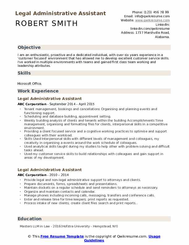 legal-administrative-assistant-job-responsibilities