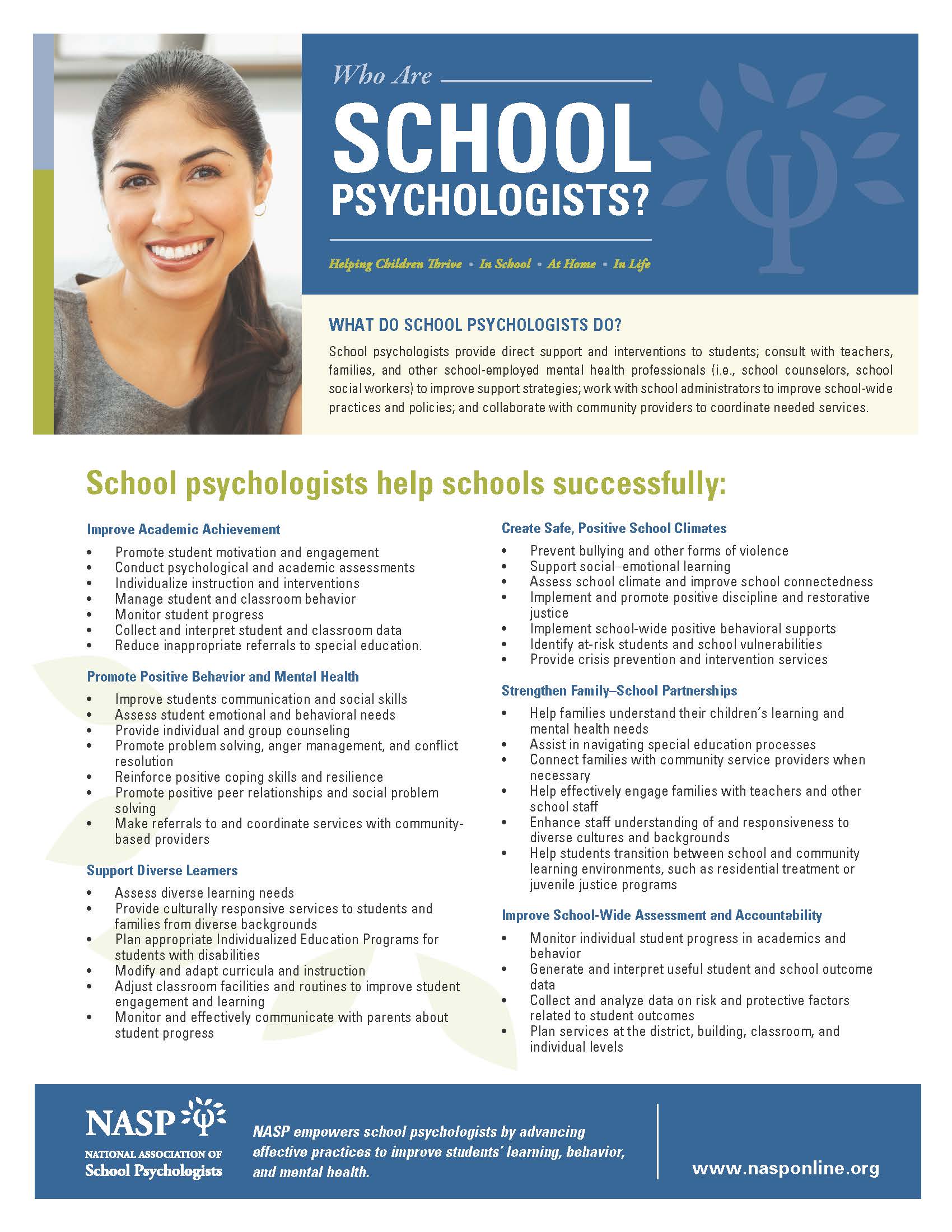 School psychologist jobs in spain