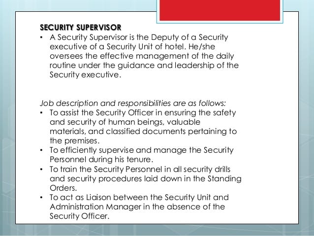 hotel-security-job-responsibilities