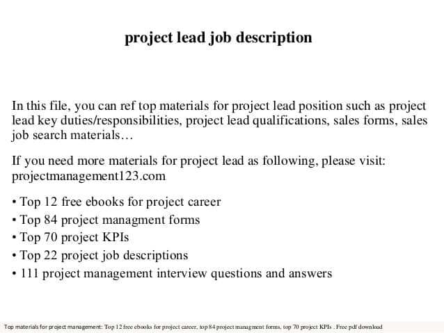 it-project-lead-job-responsibilities-2