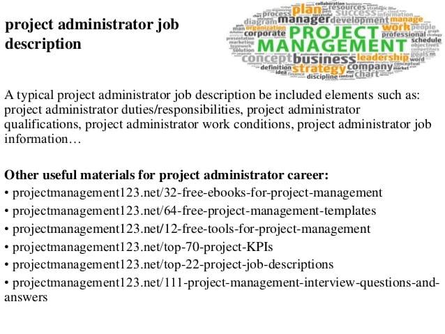 project-administrator-job-responsibilities